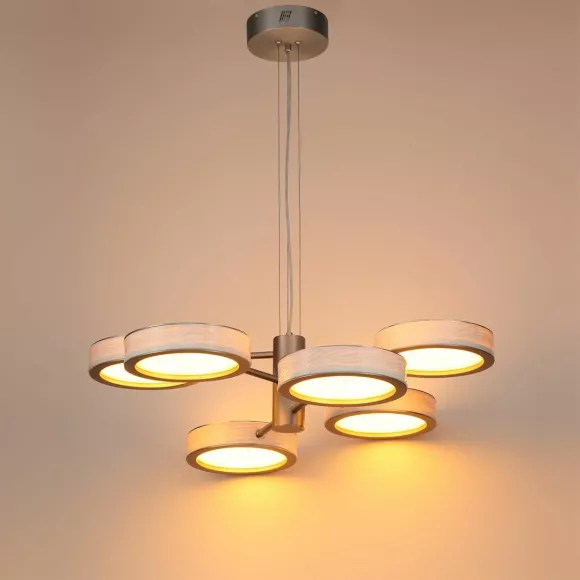 Подвесная люстра Odeon Light L-Vision Rivera 5451/99L, декоративные элементы крупным планом
