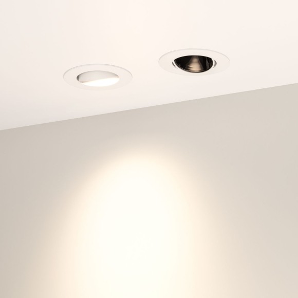 Встраиваемый светильник Arlight MS-Forecast-Built-Turn-R82-8W Warm3000 037187