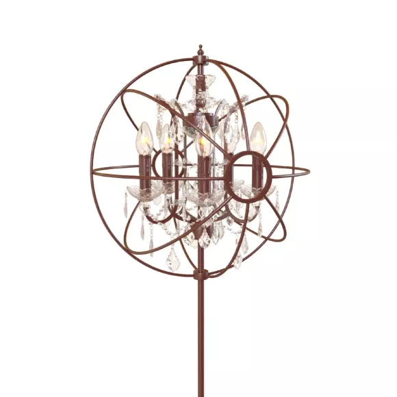 Торшер LOFT IT Foucaults orb crystal Loft1897FT, декоративные элементы крупным планом Торшер LOFT IT Foucaults orb crystal Loft1897FT, декоративные элементы крупным планом