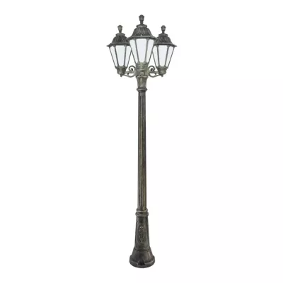 Уличный фонарь Fumagalli Gigi Bisso/Rut 3L E26.156.S30.BYF1R