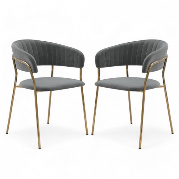 Набор из 2 стульев Whispered Fusion HSBI_DC72_grey_2