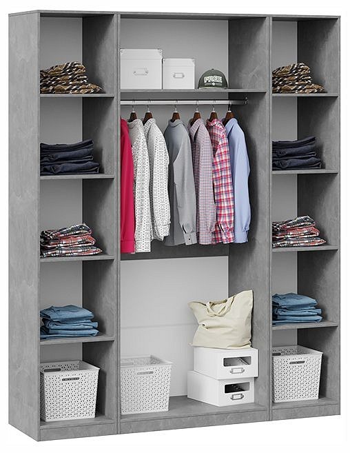 Шкаф платяной Хилтон TRI_252584