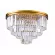 Потолочная люстра DeLight Collection 1920s Odeon 9513C/600R gold/clear