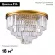 Потолочная люстра DeLight Collection 1920s Odeon 9513C/600R gold/clear