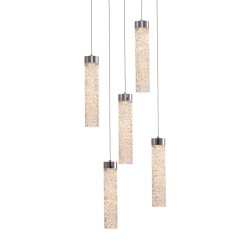 Подвесной светильник Delight Collection MD24030028-5A chrome/clear