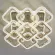 Потолочная светодиодная люстра Escada Kaleidoscope 10238/9LED, Золото, Прозрачный, От теплого до холодного, крупный план