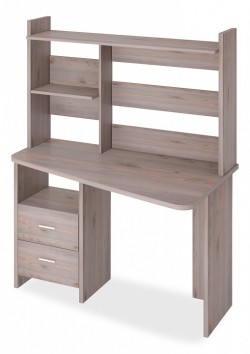 Стол компьютерный Домино Лайт СКЛ-Трап120+НКЛ-120 MER_SKL-Trap120-NKL-120_N_PRAV