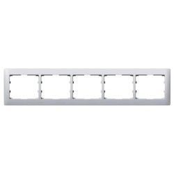 Рамка 5-постовая Legrand Galea Life алюминий 771305