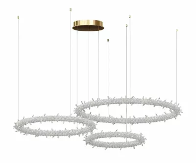 Подвесная светодиодная люстра Kink Light Лиам 07875-80+60+40P,36(3000K)