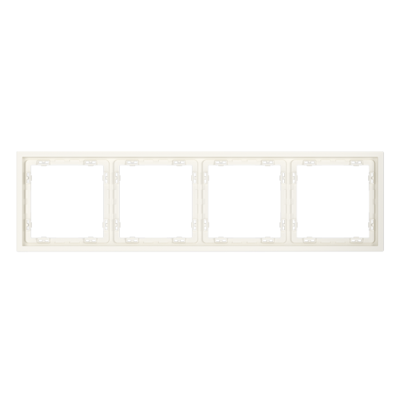 Рамка пластиковая Voltum S70 на 4 пост, (хлопок) VLS100413