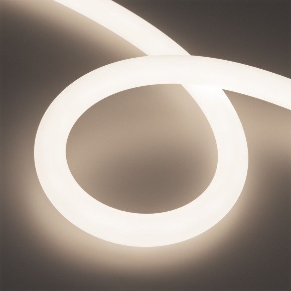 Светодиодная герметичная лента Arlight MOONLIGHT-TOP-A336-D30mm 24V Day4000 (14.4 W/m, IP65, 5m, wire x1) 050486