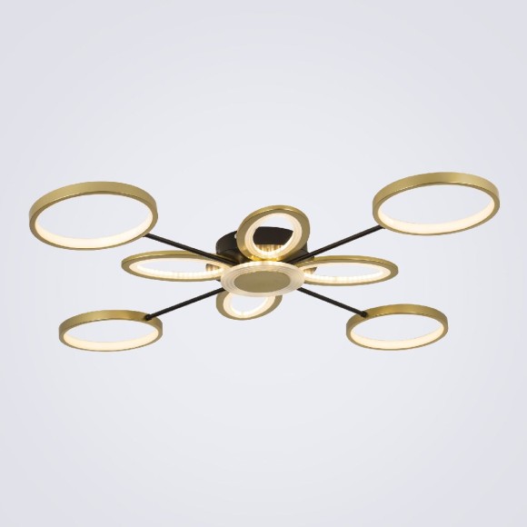 Потолочная люстра с пультом управления LED4U L3105-8