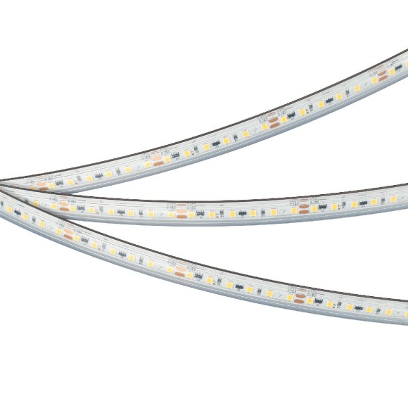 Светодиодная герметичная лента Arlight IC-PS-A120-10mm 24V Warm3000 (9.6 W/m, IP67, 2835, 10m) 050633