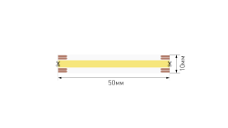 Светодиодная лента SWG PRO 24В COB 15Вт/м 2700-6500K 5м IP20 SWG-COB640-24-15-CCT 027999