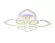 Потолочный светодиодный светильник Ambrella Light Acrylica FA8844