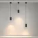 Подвесной светильник Maytoni Vol P100PL-20W3K-B, светодиодный модуль