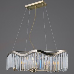 Подвесная люстра Illumico IL3475-10PSQ-25AB ELITE