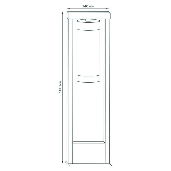 Уличный светильник Gauss Aura GD019
