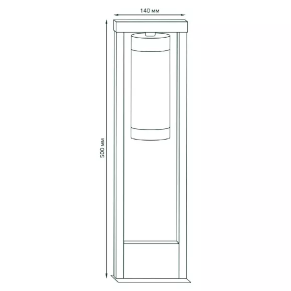 Уличный светильник Gauss Aura GD019 Уличный светильник Gauss Aura GD019