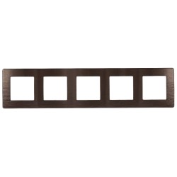 Рамка для розеток и выключателей на 5 постов Эра 12-5105-13 Б0052546