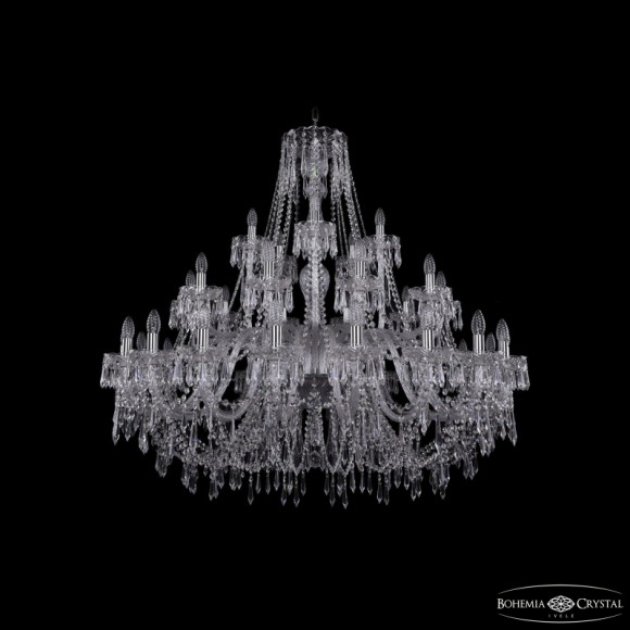 Подвесная люстра Bohemia Ivele Crystal 1403/20+10+5/460 Ni