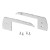 Заглушка Arlight STAIR-W65 SILVER 055464