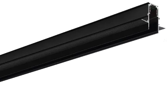 Шинопровод магнитный встраиваемый iLedex Vision 4822-65/48-2000-BK, крупный план Шинопровод магнитный встраиваемый iLedex Vision 4822-65/48-2000-BK, крупный план