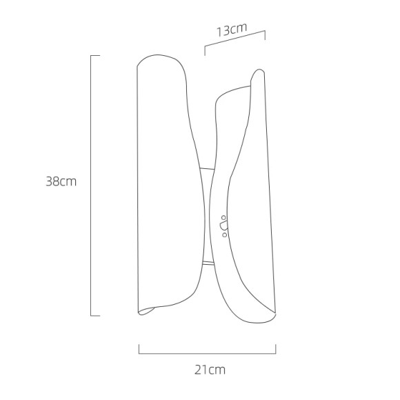 Настенный светильник DeLight Collection Wall lamp MT8901-2W brass