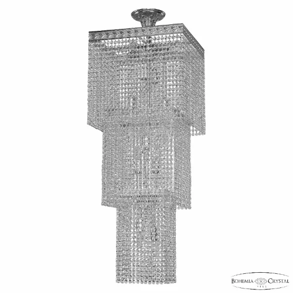 Каскадная люстра Bohemia Ivele Crystal 83302/40IV-100 Ni Каскадная люстра Bohemia Ivele Crystal 83302/40IV-100 Ni