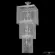 Каскадная люстра Bohemia Ivele Crystal 83302/40IV-100 Ni