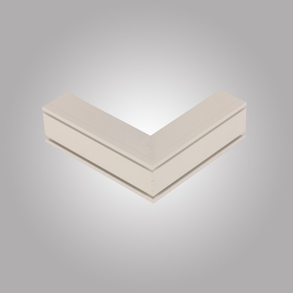 Угловой внутренний коннектор для накладного магнитного шинопровода AM Group Magnet AM504 WH