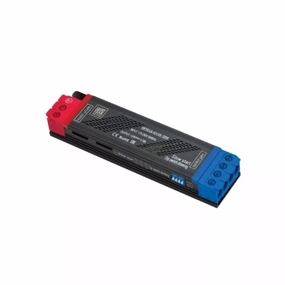 Блок питания 24V с DIP+плавный пуск 100W Lightstar 424104