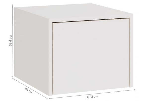 Тумбочка навесная Роут WO_593737