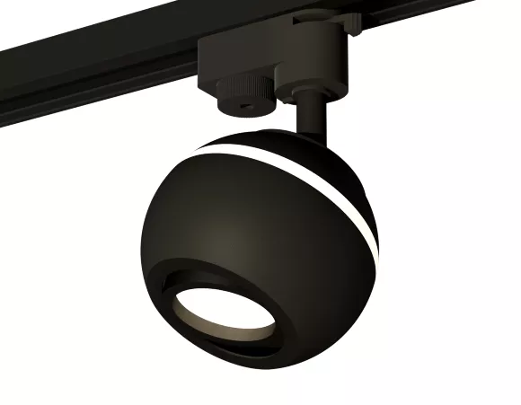 Трековый однофазный светильник с подсветкой Ambrella Light Track System XT1102021 (A2521, C1102, N7002), вид снизу Трековый однофазный светильник с подсветкой Ambrella Light Track System XT1102021 (A2521, C1102, N7002), вид снизу