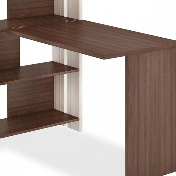 Стол компьютерный Домино Лайт СТЛ-ОВ+С100Прям без тумбы MER_STL-OV-S100Pryam_bez_tumby_KSH