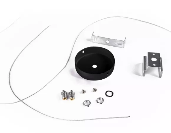 Подвес для трекового шинопровода Ambrella Light Track System GL7033, Черный, Металл, Современный стиль, крепление