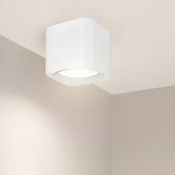 Накладной светильник Arlight SP-DICE-S78x78-10W Warm3000 (WH, 24 deg, 230V) 046633 Накладной светильник Arlight SP-DICE-S78x78-10W Warm3000 (WH, 24 deg, 230V) 046633