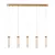Подвесной светильник Delight Collection MD24030028-5B brass/clear