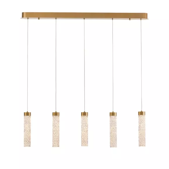 Подвесной светильник Delight Collection MD24030028-5B brass/clear