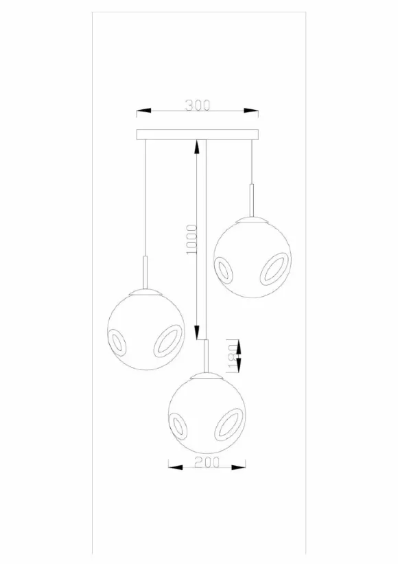 Подвесной светильник Moderli Amo V11522-3P Подвесной светильник Moderli Amo V11522-3P