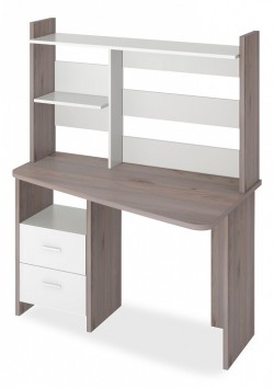 Стол компьютерный Домино Лайт СКЛ-Трап120+НКЛ-120 MER_SKL-Trap120-NKL-120_NBE_PRAV