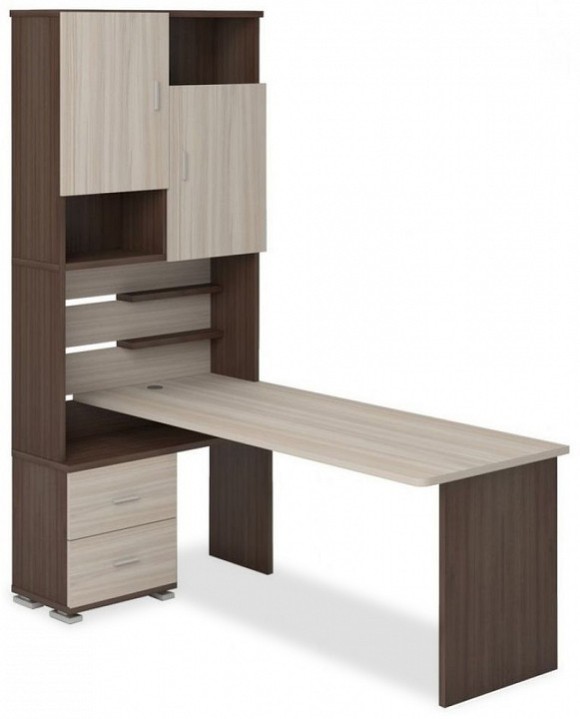 Стол компьютерный Домино СР-720/180 MER_SR-720-180-SHKK-CH-LEV