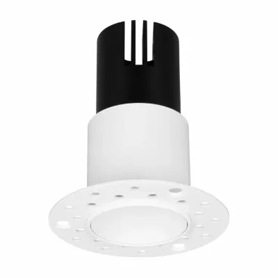 Встраиваемый светильник Arlight MS-INVISIO-TRIMLESS-R55-15W Warm3000 (WH-WH, 36 deg, 230V) (IP54 Металл) 059162