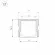 Алюминиевый профиль Arlight LINE-1715-2000 WHITE 044259