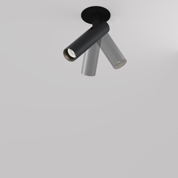 Светодиодный спот Maytoni Focus T C141RS-L125-6W4K-B, LED, 6W, черный