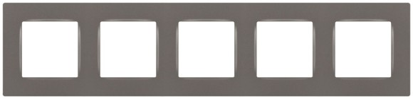 Рамка на 5 постов Эра Классик 12-5205-16 Б0067796