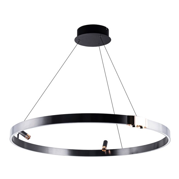 Подвесная светодиодная люстра Arte Lamp CESARE A1993SP-38BK