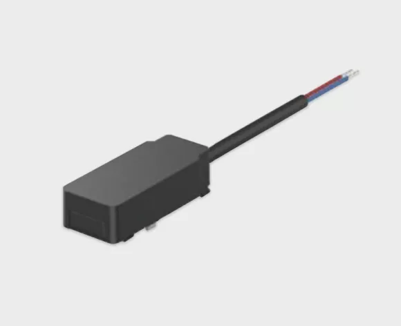 Коннектор питания для магнитного шинопровода Italline IT09-9025 black Коннектор питания для магнитного шинопровода Italline IT09-9025 black