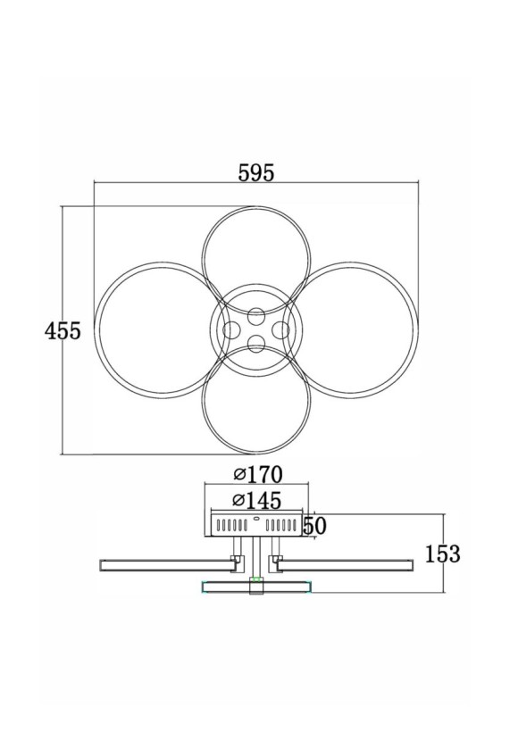 Потолочный светильник Freya Gritta Market FR10018CL-L40W