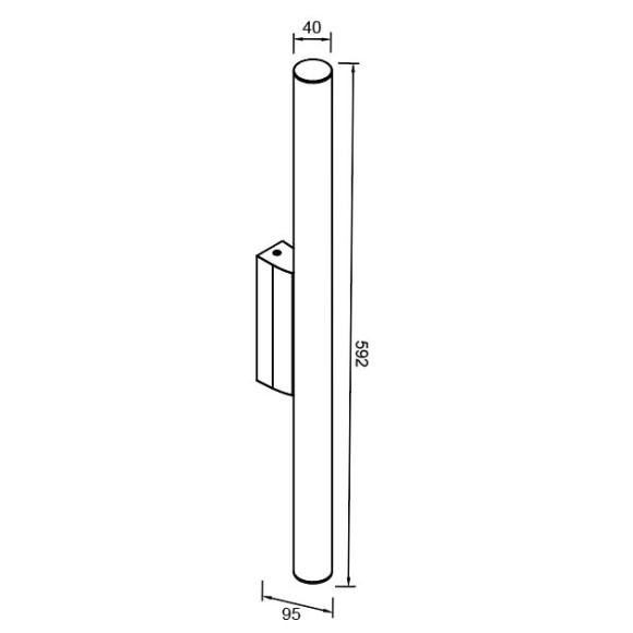 Подсветка для зеркала Mantra Antiga 9257